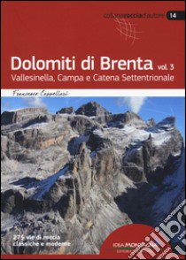 Dolomiti di Brenta. Vol. 3: Vallesinella, Campa e Catena Settentrionale libro di Cappellari Francesco