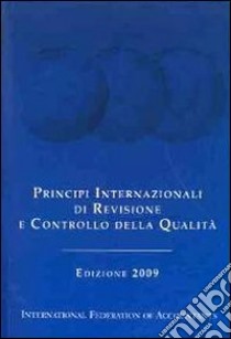 Principi internazionali di revisione e controllo della qualità libro di International Federation of Automatic Control (cur.)