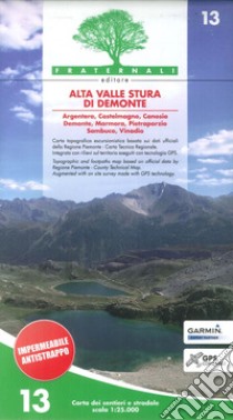 Carta n. 13. Alta valle Stura di Demonte libro