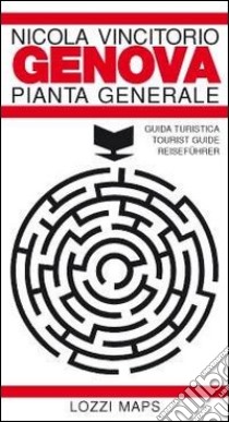 Genova pianta generale libro