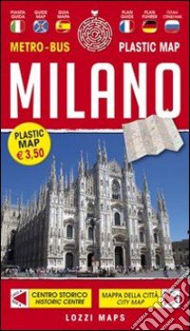 Milano plastic map. Ediz. multilingue libro