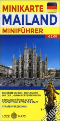 Milano mini map. Ediz. tedesca libro