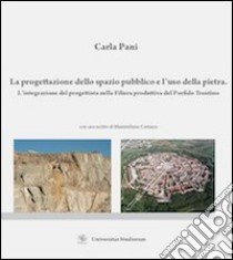 La progettazione dello spazio pubblico e l'uso della pietra. L'integrazione del progettista nella filiera produttiva del porfido trentino libro di Pani Carla