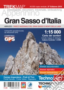 Gran Sasso d'Italia. Carta dei sentieri 1:15.000 libro