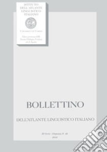 Bollettino dell'Atlante Linguistico Italiano. 3ª serie (2016). Vol. 40 libro