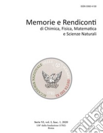 Memorie e rendiconti di chimica, fisica, matematica e scienze naturali libro