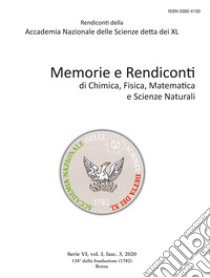 Memorie e rendiconti di chimica, fisica, matematica e scienze naturali libro