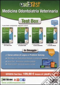 Test box medicina odontoiatria veterinaria: Manuale di teoria-Eserciziario commentato-Prove di verifica-12.000 quiz. Con aggiornamento online libro di Di Muro G. (cur.)