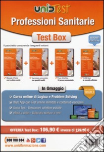 Test box professioni sanitarie: Manuale di teoria-Eserciziario commentato-Prove di verifica-10.000 quiz. Con aggiornamento online libro di Di Muro G. (cur.)