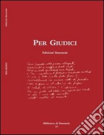 Per giudici libro