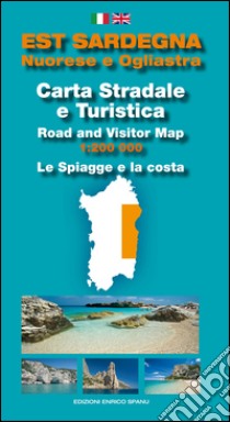 Est Sardegna nuorese e ogliastra. Carta stradale e turistica. Le spiagge e la costa 1:200.000 libro di Spanu Enrico