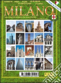 Mappa prospettica di Milano centro. Ediz. multilingue libro di Taito Roberto