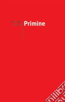 Primine libro di Carnaroli Alessandra