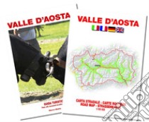 Valle d'Aosta. Carta stradale. Con guida turistica libro di Blatto Marco; Zavatta Luca