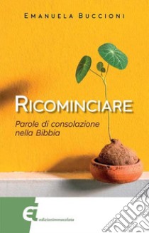 Ricominciare. Parole di consolazione nella Bibbia libro di Buccioni Emanuela