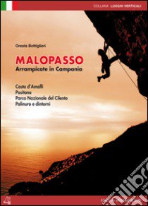 Malopasso. Arrampicare in Campania Costa d'Amalfi, Positano, parco nazionale el Cilento, Palinuro e dintorni libro di Bottiglieri Oreste