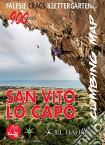 San Vito Lo Capo climbing map. 850 vie libro