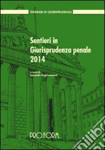 Sentieri in giurisprudenza penale 2014 libro di Degl'Innocenti L. (cur.)