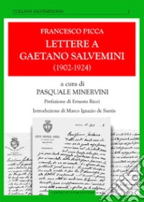 Lettere a Gaetano Salvemini (1902-1924) libro di Picca Francesco; Minervini P. (cur.)