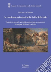 La condizione dei carusi nella Sicilia dello zolfo. Questione sociale, priorità economiche e rimozioni ai margini della nuova Italia libro di La Manna Fabrizio