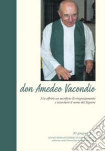 Don Amedeo Vacondio libro