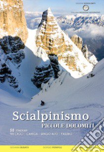 Scialpinismo nelle Piccole Dolomiti. 58 itinerari Tre Croci Carega Sengio Alto Pasubio libro di Peripoli Pivio; Busato Giovanni; Pretto Luca