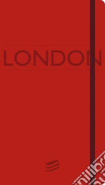 London. Notebook. Red cover. Ediz. italiana e inglese libro di Irek Carlo