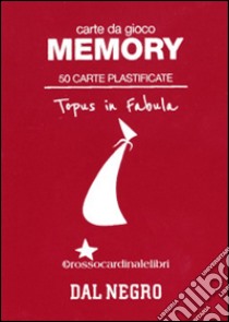 Carte da gioco memory topus in fabula libro di Rossocardinalelibri