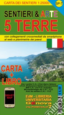 SP 7 sentieri & arte Cinque Terre 1:25.000 libro