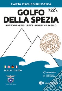 Golfo della Spezia: Porto Venere, Lerici, Montemarcello 1:25.000 libro