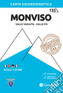 Monviso. Valle Varaita, Valle Po 1:25.000 libro