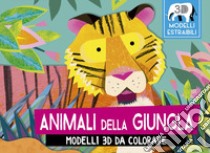 Animali della giungla. Modelli 3D da colorare. Ediz. a colori libro di Durley Natasha