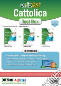 UnidTest. Università Cattolica. Test box completo per il test di ammissione a Medicina, Odontoiatria e Professioni sanitarie: Manuale di teoria-Eserciziario commentato-3.000 quiz. Con app. Con e-book libro di Camasta Domenico; Di Muro Gianluca