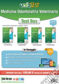 Test box medicina odontoiatria veterinaria: Manuale di teoria-Eserciziario commentato-Prove di verifica-12.000 quiz. Con aggiornamento online. Con app. Con e-book. Con software di simulazione libro di Di Muro G. (cur.)