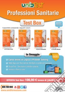 Test box professioni sanitarie: Manuale di teoria-Eserciziario commentato-Prove di verifica-10.000 quiz. Con aggiornamento online. Con app. Con e-book. Con software di simulazione libro di Di Muro G. (cur.)