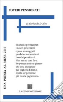 Poveri pensionati libro di D'Aleo Gerlando