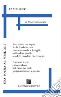 Ann noeuv libro di Cavallin Umberto