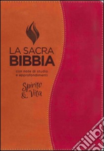 La sacra Bibbia. Spirito e vita. Ediz. bicolore marrone/ruggine libro