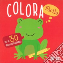 Rana. Colorare facile. Con adesivi libro