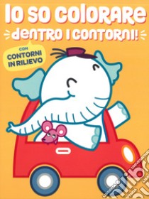 Io so colorare dentro i contorni. Elefante libro