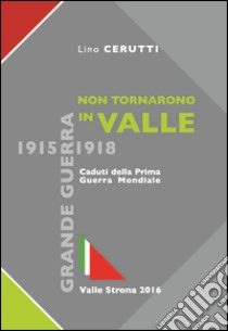 Non tornano in Valle. Caduti di Valle Strona della prima guerra mondiale 1915-1918 libro di Cerutti Lino