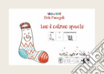 Lino il calzino spaiato. Testo in simboli. Schede per Kamishibai. Ediz. illustrata. Con audiolibro  di Fumagalli Elide