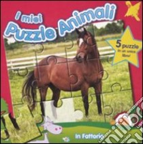 In fattoria. I miei puzzle animali. Libro puzzle. Ediz. illustrata libro