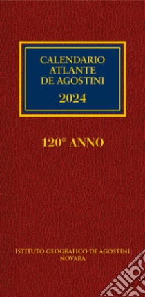 Calendario atlante De Agostini 2024 libro