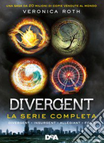 Divergent. La serie completa: Divergent-Insurgent-Allegiant-Four. Nuova ediz. libro di Roth Veronica