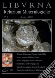 Relazioni mineralogiche. Libvrna. Vol. 6 libro di Bonifazi Marco