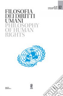 Filosofia dei diritti umani-Philosophy of Human Rights. Vol. 62 libro