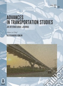 Advances in transportation studies. An international journal (2023). Vol. 59 libro di Calvi A. (cur.)