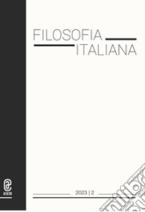 Filosofia italiana (2023). Vol. 2 libro