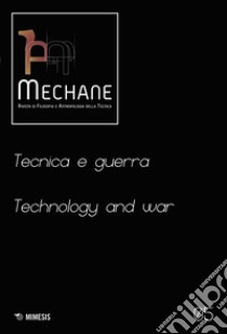 Mechane. Vol. 5: Tecnica e guerra libro